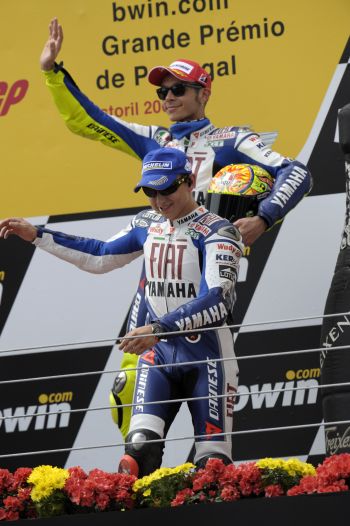 JORGE LORENZO & VALENTINO ROSSI