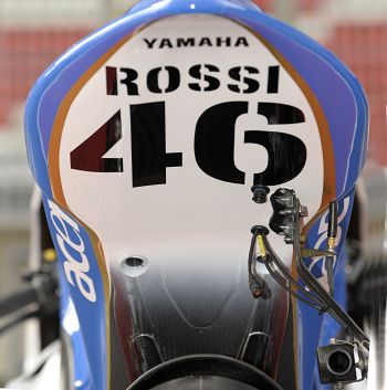 VALENTINO ROSSI - FIAT YAMAHA TEAM - AZZURRI LIVERY