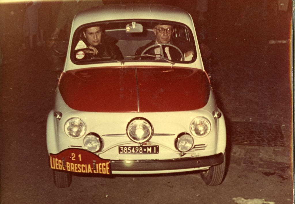 Fiat 500 - Liege-Brescia-Liege