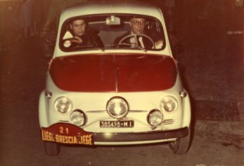 Fiat 500 - Liege-Brescia-Liege