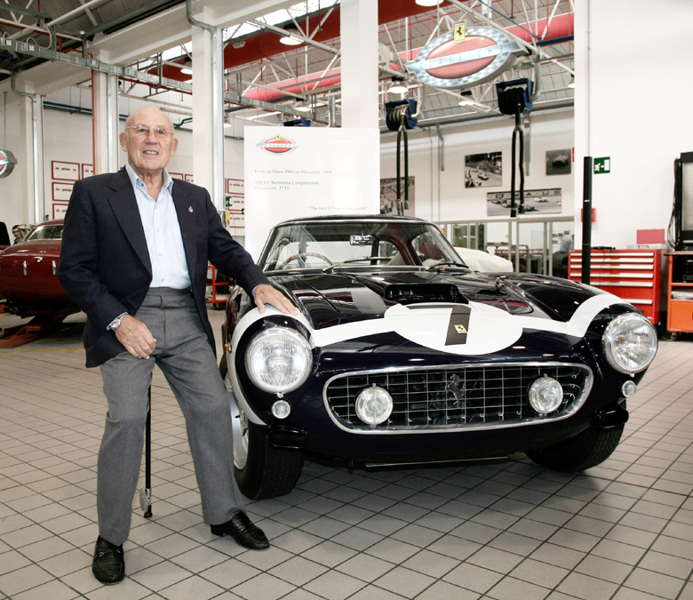 SIR STIRLING MOSS - FERRARI 250 GT BERLINETTA COMPETIZIONE