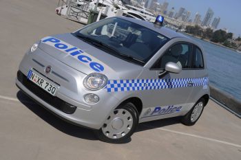 FIAT 500 JTD POLICE CAR