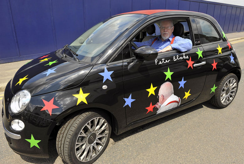 FIAT 500 C BY SIR PETER BLAKE