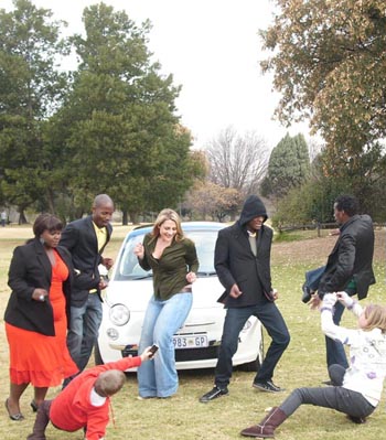 FIAT 500 ANNIVERSARY - JOHANNESBURG, SOUTH AFRICA