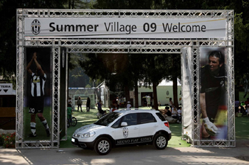 NUOVO FIAT SEDICI - JUVENTUS TRAINING CAMP '09 OFFICIAL CAR