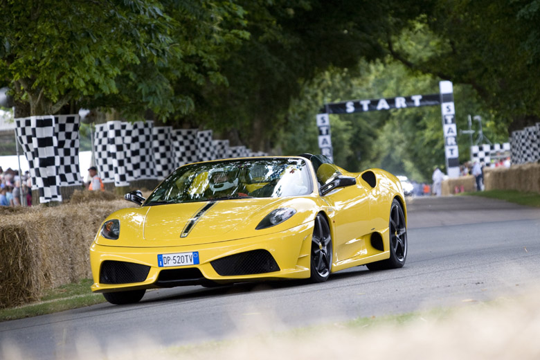 FERRARI SCUDERIA SPIDER 16M - GOODWOOD FESTIVAL OF SPEED SUNDAY TIMES SUPERCAR RUN