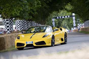 FERRARI SCUDERIA SPIDER 16M - GOODWOOD FESTIVAL OF SPEED SUNDAY TIMES SUPERCAR RUN