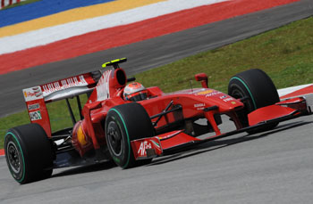 FERRARI F60 - QUALIFYING, MALAYSIA.