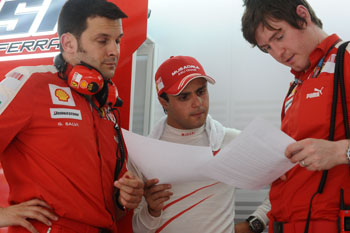 FELIPE MASSA AND ROB SMEDLEY