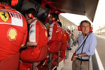 LUCA DI MONTEZEMOLO - 2009 BAHRAIN GRAND PRIX