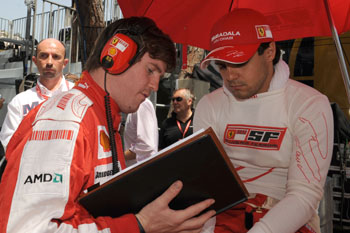 FELIPE MASSA AND ROB SMEDLEY - 2009 MONACO GRAND PRIX