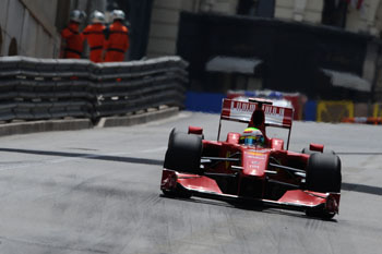 FERRARI F60 - 2009 MONACO THURSDAY PRACTICE SESSION