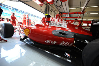 FERRARI F60 - FRIDAY PRACTICE SESSION, ISTANBUL