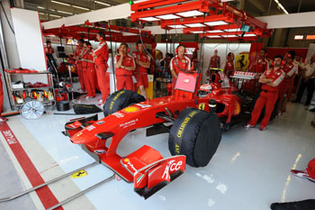 FERRARI F60 - FRIDAY PRACTICE SESSION, ISTANBUL