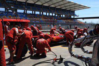 FERRARI F60 - QUALIFYING, TURKEY