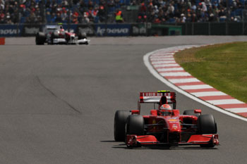 FERRARI F60 - QUALIFYING, SILVERSTONE