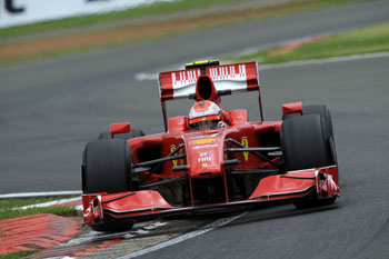 FERRARI F60 - FRIDAY PRACTICE, SILVERSTONE