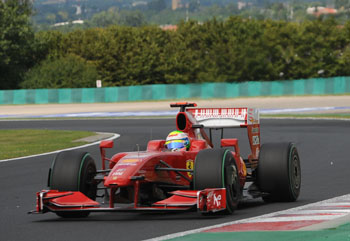 FELIPE MASSA - FERRARI F60 - HUNGARORING 2009