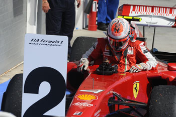 KIMI RAIKKONEN (FERRARI F60) - 2009 HUNGARIAN GRAND PRIX