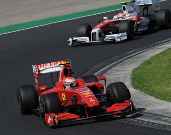 KIMI RAIKKONEN (FERRARI F60) - 2009 HUNGARIAN GRAND PRIX