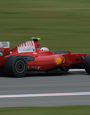 KIMI RAIKKONEN - FERRARI F60 - 2009 GERMAN GRAND PRIX