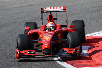 GIANCARLO FISICHELLA - FERRARI F60 - FRIDAY PRACTICE MONZA