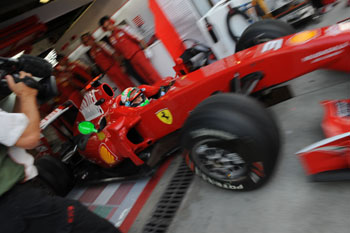 GIANCARLO FISICHELLA - FERRARI F60 - FRIDAY PRACTICE MONZA