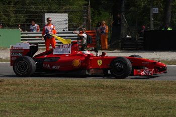 GIANCARLO FISICHELLA - FERRARI F60 - 2009 ITALIAN GRAND PRIX, MONZA