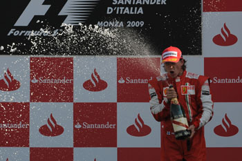 KIMI RAIKKONEN - FERRARI F60 - 2009 ITALIAN GRAND PRIX, MONZA