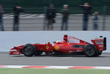 LUCA BADOER - FERRARI F60 - 2009 BELGIAN GRAND PRIX, SPA