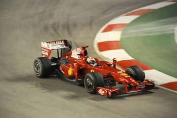 GIANCARLO FISICHELLA - FERRARI F60 - QUALIFYING SINGAPORE