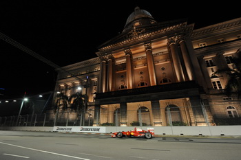 GIANCARLO FISICHELLA - FERRARI F60 - QUALIFYING SINGAPORE