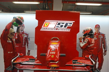 GIANCARLO FISICHELLA - FERRARI F60 - SINGAPORE FRIDAY PRACTICE 2009