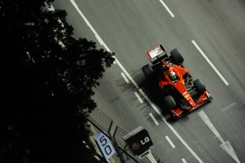 GIANCARLO FISICHELLA - FERRARI F60 - QUALIFYING SINGAPORE