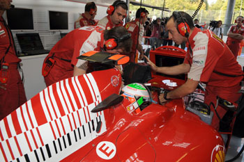 GIANCARLO FISICHELLA - FERRARI F60 - 2009 ITALIAN GRAND PRIX, MONZA