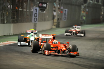 GIANCARLO FISICHELLA - FERRARI F60 - SINGAPORE GRAND PRIX 2009