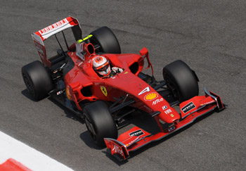 KIMI RAIKKONEN - FERRARI F60 - 2009 ITALIAN GRAND PRIX, MONZA