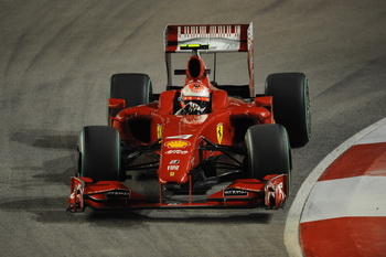 KIMI RAIKKONEN - FERRARI F60 - QUALIFYING SINGAPORE