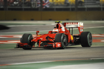 KIMI RAIKKONEN - FERRARI F60 - SINGAPORE GRAND PRIX 2009