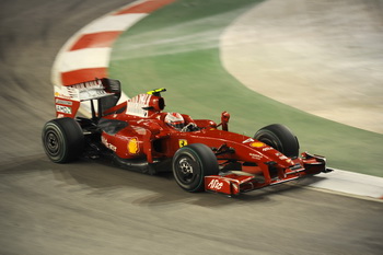 KIMI RAIKKONEN - FERRARI F60 - SINGAPORE GRAND PRIX 2009