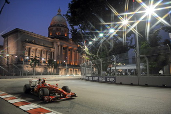 GIANCARLO FISICHELLA - FERRARI F60 - 2009 SINGAPORE GRAND PRIX