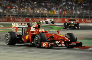 KIMI RAIKKONEN - FERRARI F60 - SINGAPORE GRAND PRIX