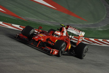 KIMI RAIKKONEN - FERRARI F60 - 2009 SINGAPORE GRAND PRIX