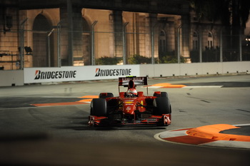 KIMI RAIKKONEN - FERRARI F60 - 2009 SINGAPORE GRAND PRIX