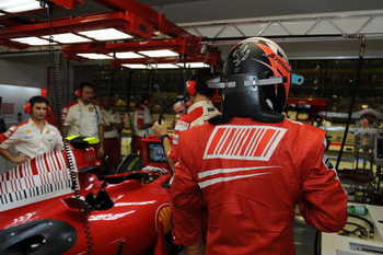 KIMI RAIKKONEN - FERRARI F60 - 2009 SINGAPORE GRAND PRIX