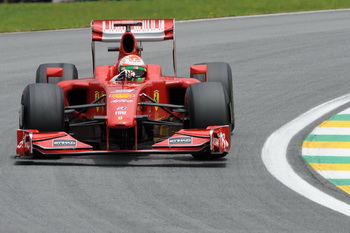 GIANCARLO FISICHELLA - FERRARI F60 - 2009 BRAZILIAN GRAND PRIX, INTERLAGOS