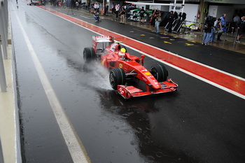 KIMI RAIKKONEN - FERRARI F60 - QUALIFYING SESSION, INTERLAGOS, BRAZIL, 2009