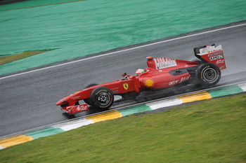 GIANCARLO FISICHELLA - FERRARI F60 - QUALIFYING SESSION, INTERLAGOS, BRAZIL, 2009