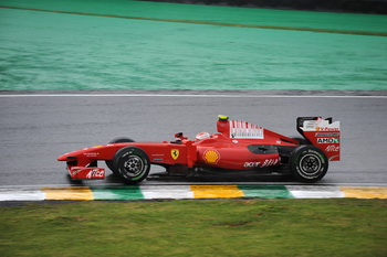 KIMI RAIKKONEN - FERRARI F60 - QUALIFYING SESSION, INTERLAGOS, BRAZIL, 2009