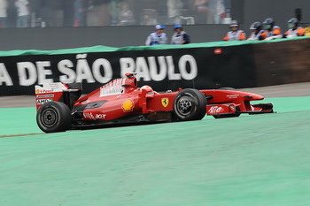 FERRARI F60, FRIDAY PRACTICE, INTERLAGOS